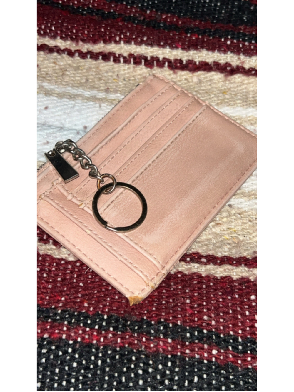 Women's Unbranded Pink Card Holder Wallet One Size